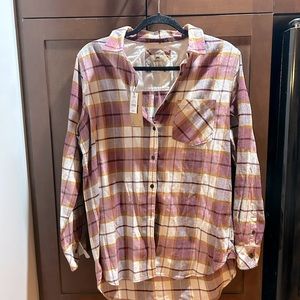 Women’s wind river brand plaid shirt